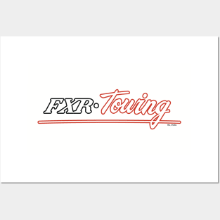 F X R - Towing Pinstripe Black and Orange T-Shirt Posters and Art